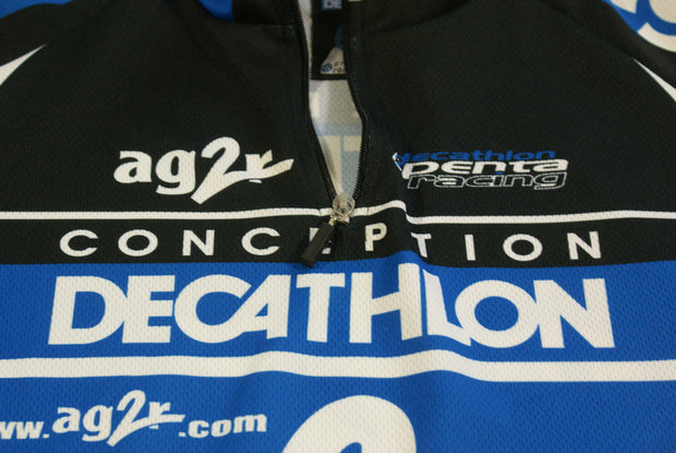 Maillot cyclisme vintage Decathlon AG2R