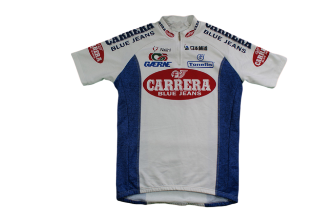 Maillot vélo rétro Nalini Carrera Gaerne Tonello Nippo