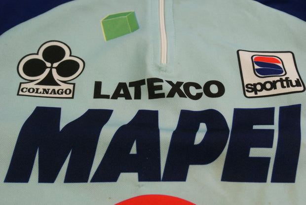 Maillot de vélo rétro Colnago T. L 🏷 - Parentini - Équipements vélos Maillot de vélo rétro Colnago T. L 🏷 - Parentini - Équipements vélos