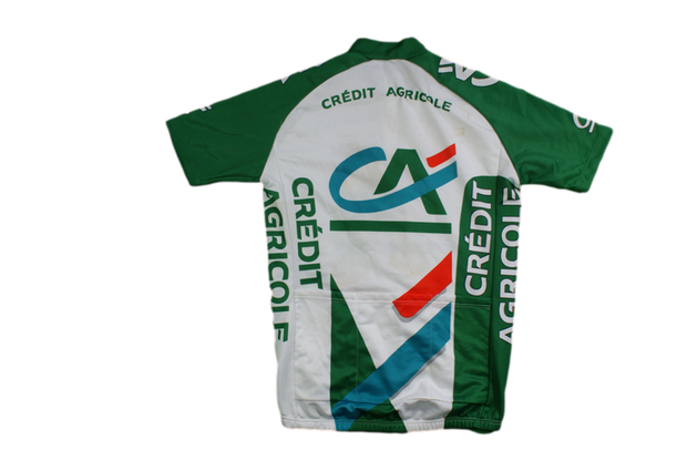 Maillot vélo rétro Nalini Crédit Agricole Look