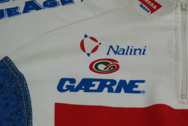 Maillot vélo rétro Nalini Carrera Gaerne Tonello Tassoni