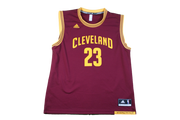 Maillot basket rétro Cavaliers Cleveland N°23 James NBA
