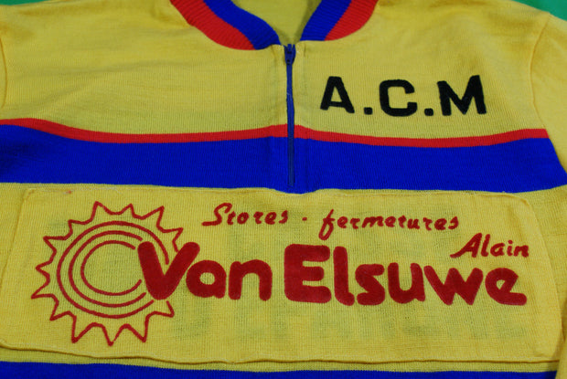 Maillot vélo rétro ACM Ven Elsuwe