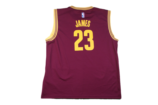 Maillot basket rétro Cavaliers Cleveland N°23 James NBA