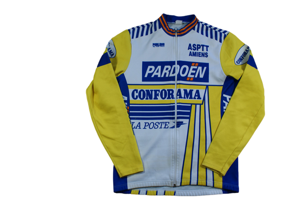 Veste vélo rétro Castorama La Poste Amiens