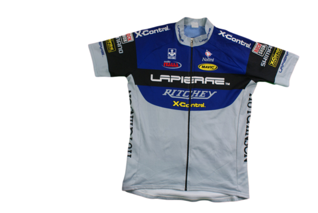 Maillot vélo rétro Nalini Lapierre Selle Italie Scac Mavic