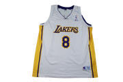 Maillot basket rétro Lakers Los Angeles N°8 Bryant NBA