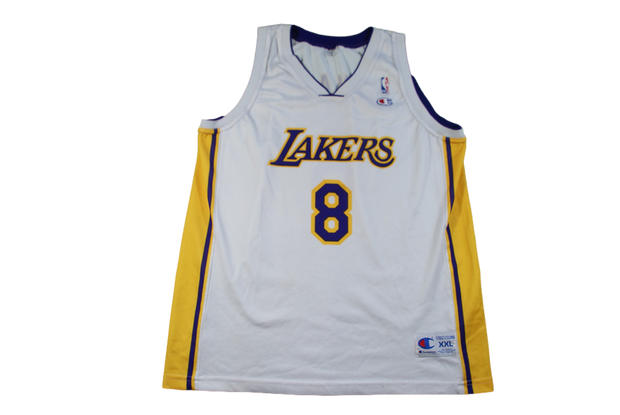 Maillot basket rétro Lakers Los Angeles N°8 Bryant NBA