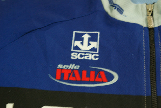 Maillot vélo rétro Nalini Lapierre Selle Italie Scac Mavic