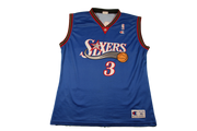 Maillot basket rétro Sixers Philadelphie N°3 Iverson NBA