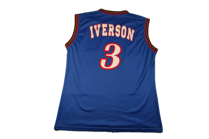 Maillot basket rétro Sixers Philadelphie N°3 Iverson NBA