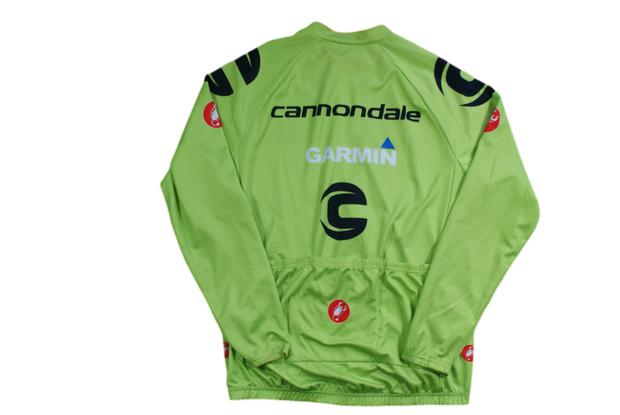 Veste vélo vintage New Balance Cannondale Castelli Holowesko Garmin