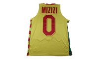Maillot basket rétro Bénin N°0 Mizizi