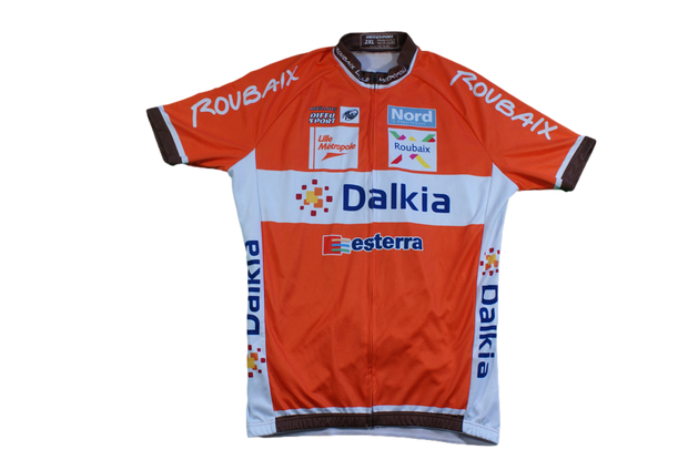 Maillot vélo rétro Lille Dalkia UCI