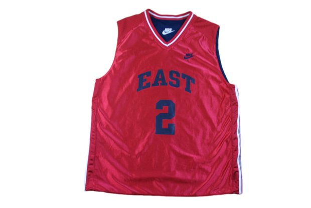 Maillot basket vintage réversible The East N°3
