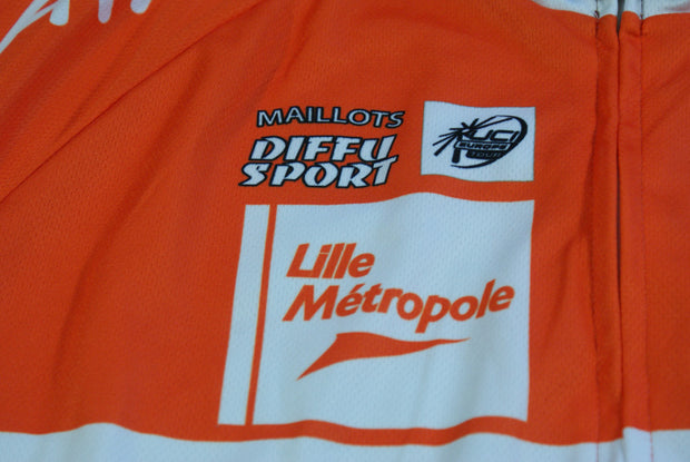 Maillot vélo rétro Lille Dalkia UCI