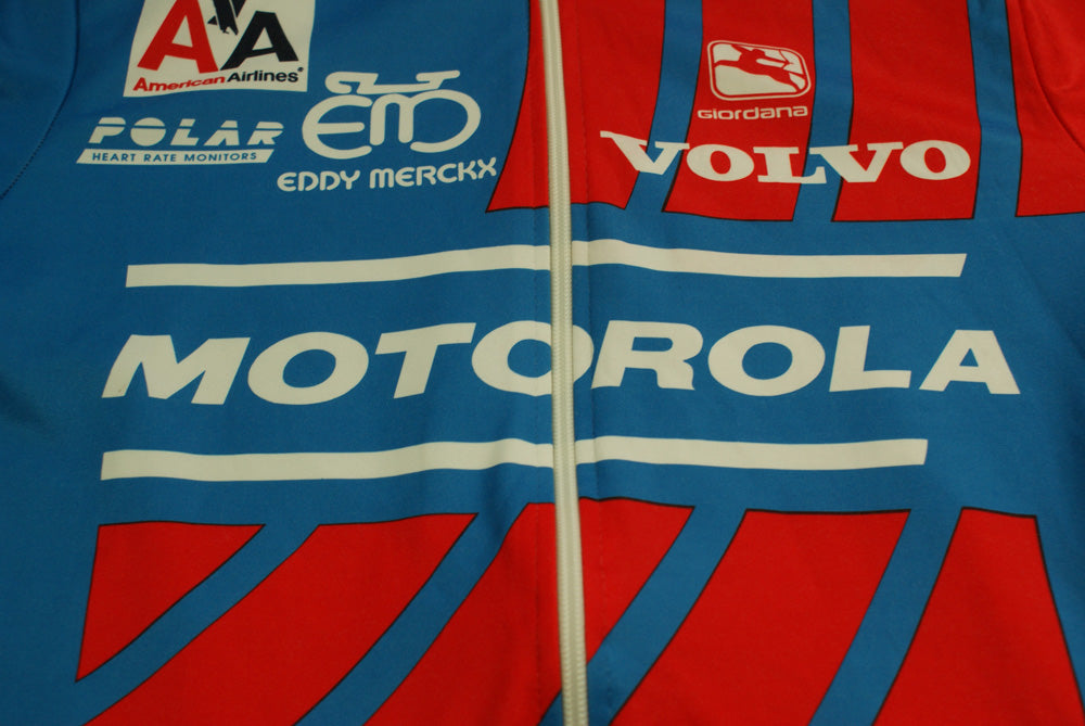 Maillot vélo vintage Giordana Motorola American Airlines Eddy Merckx Polar Volvo