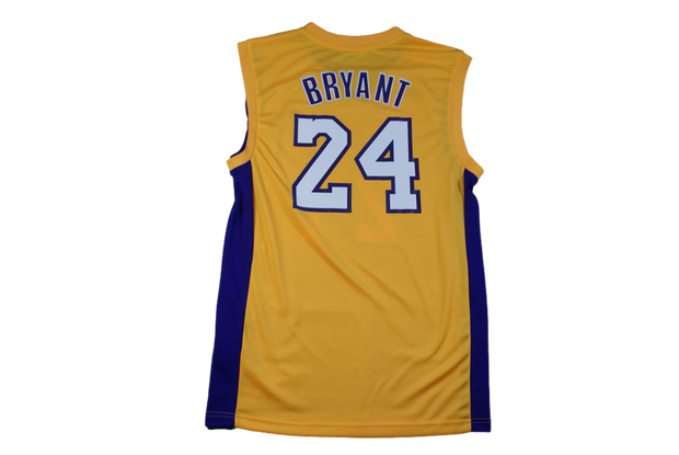 Maillot basket rétro Lakers Los Angeles N°24 Bryant NBA