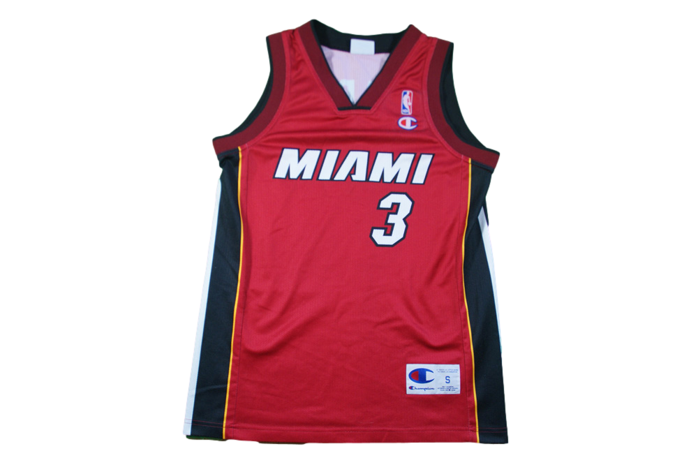 Maillot basket rétro Heat Miami N°3 Wade NBA