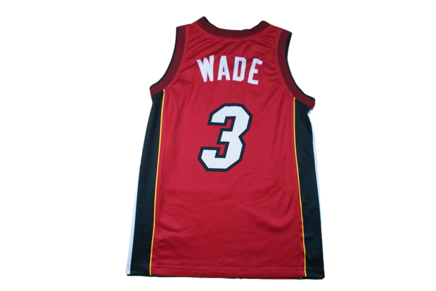 Maillot basket rétro Heat Miami N°3 Wade NBA