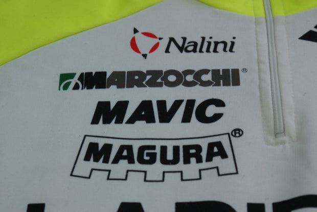 Maillot vélo rétro Nalini Lapierre Marzocchi Mavic Magura Vetta Michelin