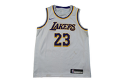 Maillot basket rétro Lakers Los Angeles N°23 James enfant NBA
