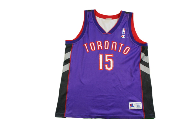 Maillot basket rétro Raptors Toronto N°15 Carter NBA