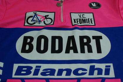 Maillot vélo vintage Vermarc Bianchi Bodart