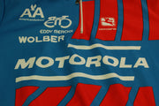 Maillot vélo vintage Giordana Motorola American Airlines Eddy Merckx Wolber