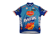 Maillot vélo rétro Biemme Batik Del Monte Gewiss Playbus