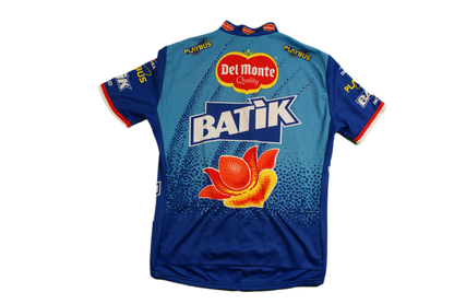Maillot vélo rétro Biemme Batik Del Monte Gewiss Playbus
