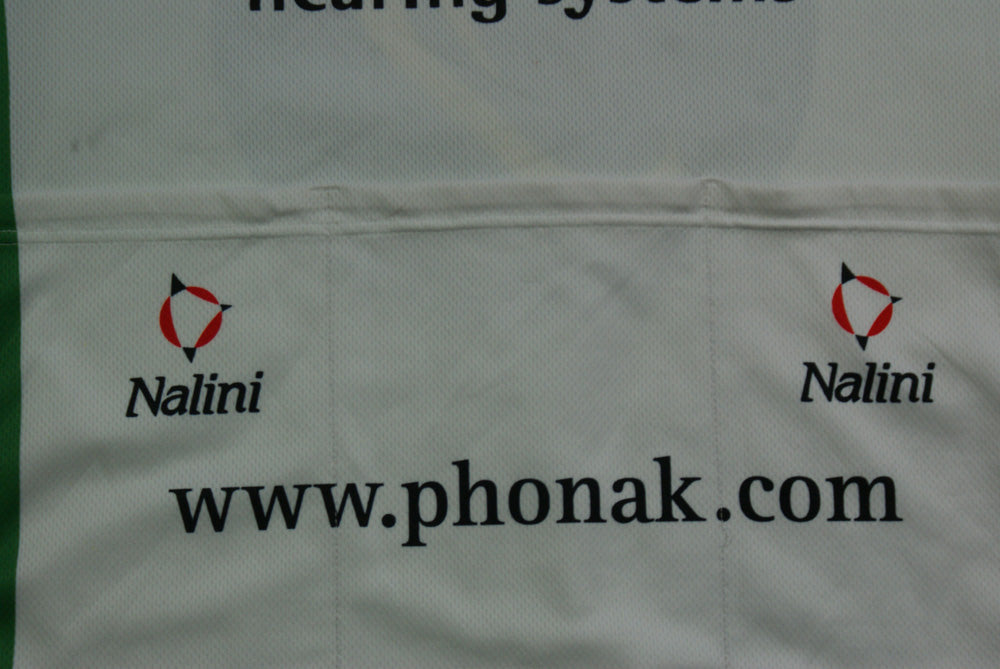 Maillot cyclisme rétro Nalini Phonak BMC