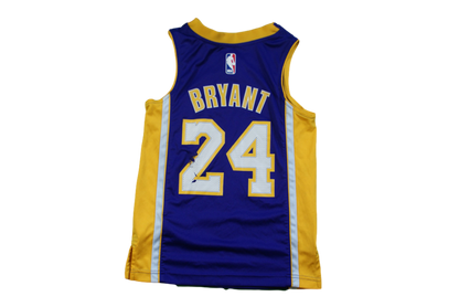 Maillot basket rétro Lakers Los Angeles N°24 Bryant enfant NBA