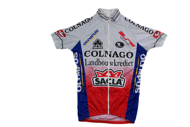 Maillot vélo rétro Vermarc Colnago Sacla Olympus Elite Colombus