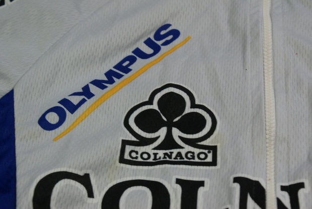 Maillot vélo rétro Vermarc Colnago Sacla Olympus Elite Colombus