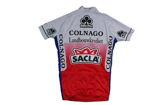 Maillot vélo rétro Vermarc Colnago Sacla Olympus Elite Colombus