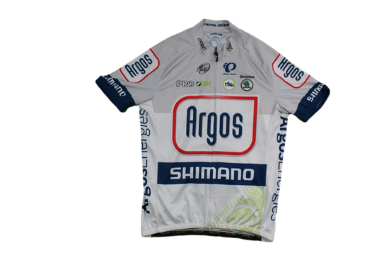 Maillot vélo vintage Pearl iZumi Argos Skoda UCI