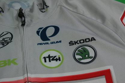Maillot vélo vintage Pearl iZumi Argos Skoda UCI