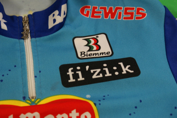 Maillot vélo rétro Biemme Batik Del Monte Gewiss Playbus