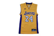 Maillot basket rétro Lakers Los Angeles N°24 Bryant enfant NBA