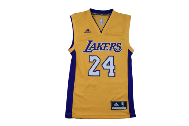 Maillot basket rétro Lakers Los Angeles N°24 Bryant enfant NBA