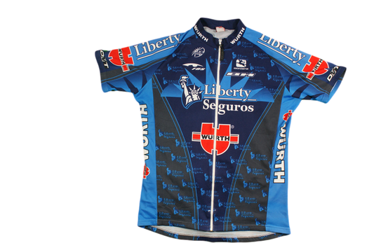 Maillot vélo vintage Giordana Wurth UCI Liberty Seguros