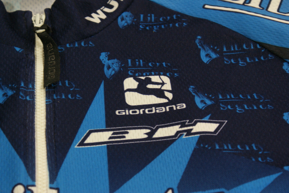 Maillot vélo vintage Giordana Wurth UCI Liberty Seguros