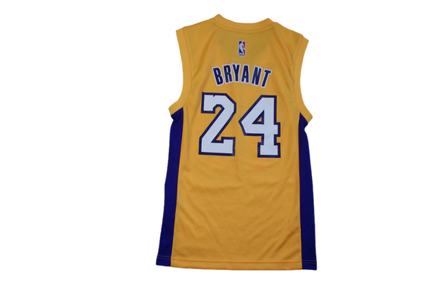 Maillot basket rétro Lakers Los Angeles N°24 Bryant enfant NBA