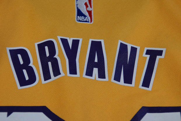 Maillot basket rétro Lakers Los Angeles N°24 Bryant enfant NBA