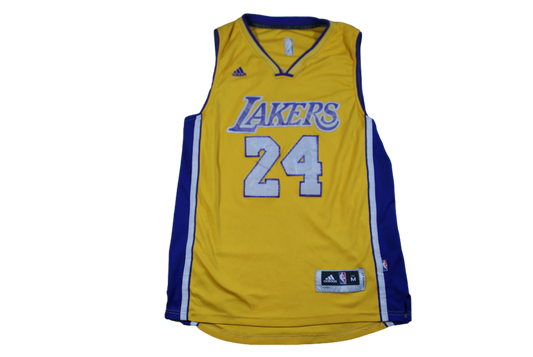 Maillot basket rétro Lakers Los Angeles N°24 Bryant NBA