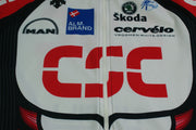 Maillot vélo rétro Descente CSC Man Skoda Cervélo UCI