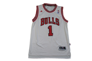 Maillot basket rétro Bulls Chicago N°1 Rose NBA