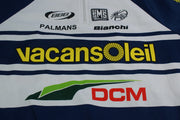 Maillot vélo vintage Santini Vacansoleil BBB Palmans Bianchi DCM