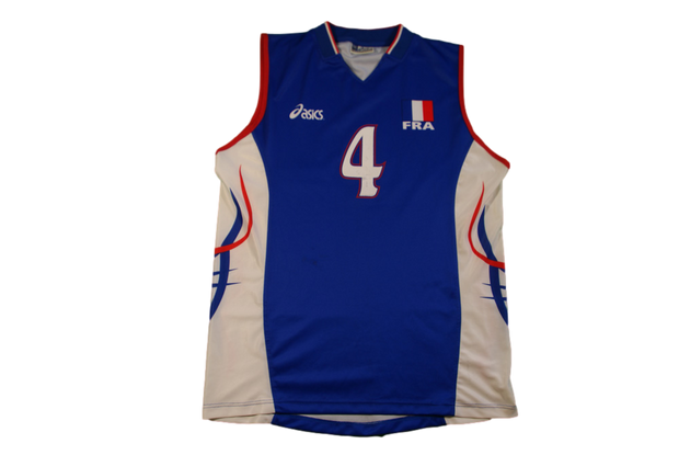 Maillot basket rétro équipe de France N°4